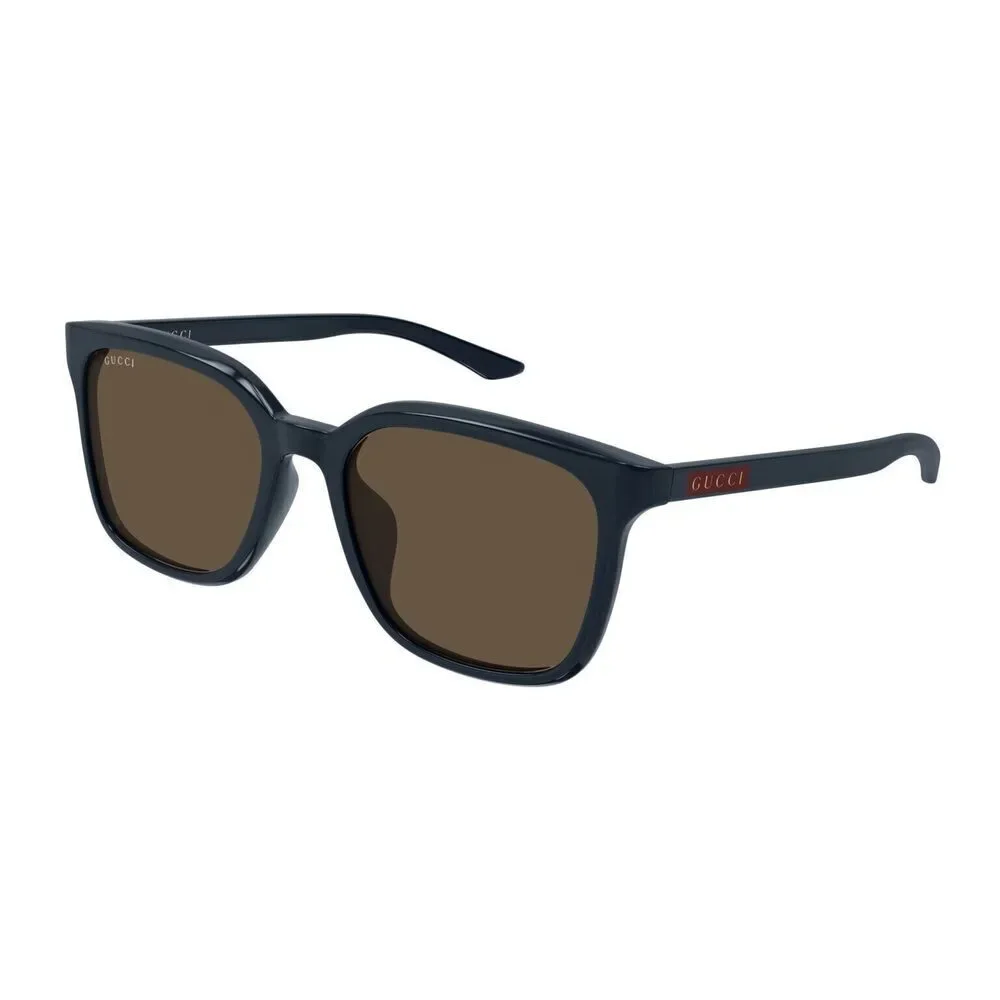 NWT Gucci GG2080SK-004 Blue Brown 55mm Sunglasses